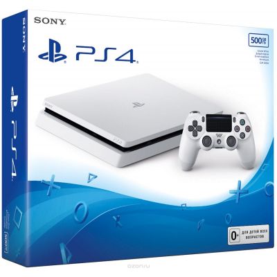 Sony Playstation 4 Slim 500Gb White 