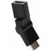 Адаптер 2E HDMI (A/M) Swivel, Black, Gold-Plated (2EW-1486) фото  - 1