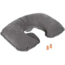 Подушка подголовник надувная Wenger Inflatable Neck Pillow Серая (604585)