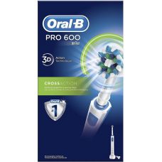 Электрическая зубная щетка Braun Oral-B PRO 600 CrossAction White (D16.513)