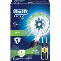 Набор электрических зубных щеток Braun Oral-B PRO 790 CrossAction Black