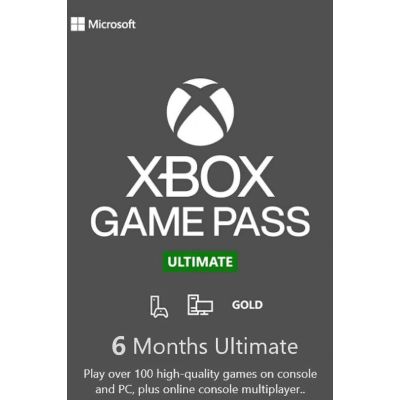 Xbox Game Pass Ultimate (6 месяцев) Xbox Game Pass Ultimate (6 месяцев)