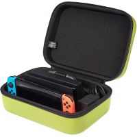 Amazon Basics Nintendo Switch Storage and Travel Case (Neon Yellow)