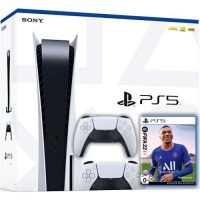 Sony PlayStation 5 White 825Gb + FIFA 22 (русская версия) + DualSense (White)