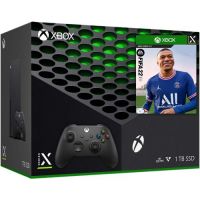 Microsoft Xbox Series X 1Tb + FIFA 22 (русская версия) + доп. Геймпад Microsoft Xbox Series X, S (Carbon Black)