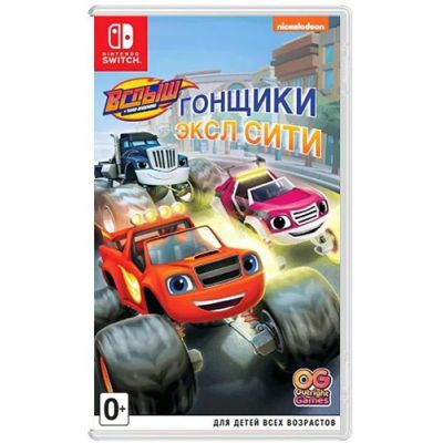 Blaze and the Monster Machines Axle City Racers Nintendo Switch