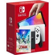 Nintendo Switch (OLED model) White + Игра The Legend of Zelda: Skyward Sword HD (русская версия)