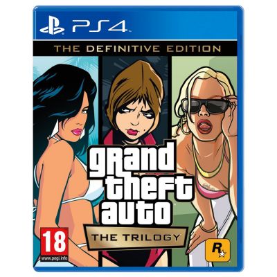 GTA Trilogy The Definitive Edition (русская версия) (PS4)