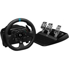 Комплект 3 в 1 Кермо та педалі Logitech G923 Racing Wheel and Pedals for PS4/PS5 (941-000149) + Важіль перемикання передач Logitech G Driving Force Shifter (941-000119, 941-000130)