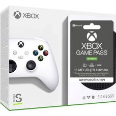 Microsoft Xbox Series S 512Gb + Xbox Game Pass Ultimate (36 місяців)