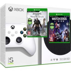 Microsoft Xbox Series S 512Gb + Assassin’s Creed Valhalla\Вальгалла + Watch Dogs: Legion (русские версии)