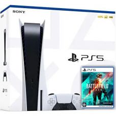 Sony PlayStation 5 White 825Gb + Battlefield 2042 (русская версия)