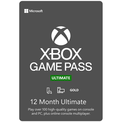 Xbox Game Pass Ultimate 12 місяців