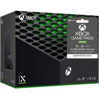 Microsoft Xbox Series X 1Tb + Xbox Game Pass Ultimate (12 месяцев)