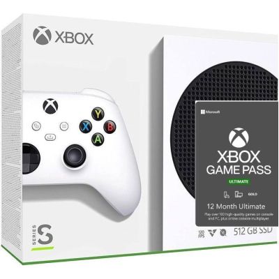 Microsoft Xbox Series S 512Gb + Xbox Game Pass Ultimate 12 місяців