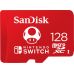 Карта памяти SanDisk Micro SD 128Gb for Nintendo Switch Mario Kart фото  - 0