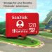 Карта памяти SanDisk Micro SD 128Gb for Nintendo Switch Mario Kart фото  - 4