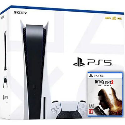 Sony PlayStation 5 White 825Gb + Dying Light 2 Stay Human (російська версія)