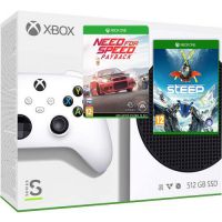 Microsoft Xbox Series S 512Gb + Need for Speed Payback + Steep (русские версии)