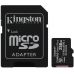 Карта памяти Kingston Canvas Select Plus microSDXC C10 UHS-I 256GB + SD-adapter (SDCS2/256GB) фото  - 0