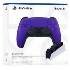 Sony DualSense (Purple) + Зарядна станція Sony DualSense Charging Station