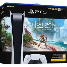Sony PlayStation 5 White 825Gb Digital Edition + Horizon Forbidden West (русская версия)