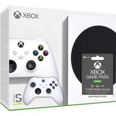 Microsoft Xbox Series S 512Gb + дод. Геймпад Microsoft Xbox Series X, S (Robot White) + Xbox Game Pass Ultimate (12 місяців)