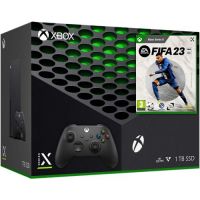 Microsoft Xbox Series X 1Tb + FIFA 23 (русская версия) + доп. Геймпад Microsoft Xbox Series X, S (Carbon Black)