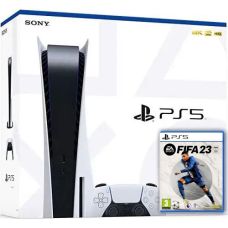 Sony PlayStation 5 White 825Gb + FIFA 23 (російська версія)