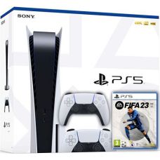 Sony PlayStation 5 White 825Gb + FIFA 23 (русская версия) + DualSense (White)