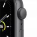 Apple Watch SE GPS 44mm Space Gray Aluminum Case with Midnight Sport Band (MKQ63) фото  - 0