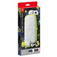 Чехол + защитная пленка Carrying Case & Screen Protector (Splatoon 3 Edition) (Nintendo Switch OLED model & Nintendo Switch)