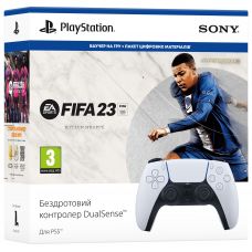 Sony DualSense (White) + FIFA 23
