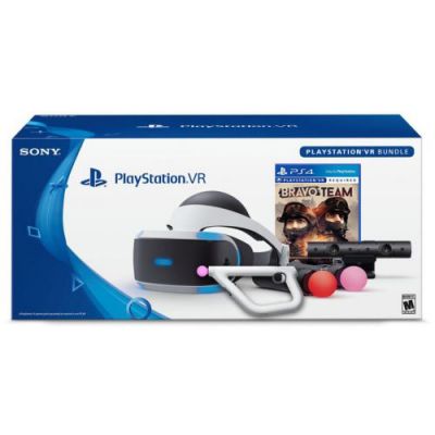 PlayStation VR + Камера + PlayStation Move + Aim Controller + Игра Bravo Team