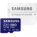 Карта пам'яті Samsung PRO Plus microSDXC 130MB/s Full HD & 4K UHD, UHS-I, U3, A2, V30 512Gb + SD-adapter (MB-MD512KA/AM) фото  - 0