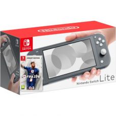 Nintendo Switch Lite Gray + Игра FIFA 23 Legacy Edition (русская версия)