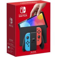 Nintendo Switch (OLED model) Neon Blue-Red (Б/У)