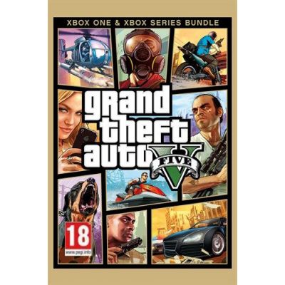 GTA V (ваучер на скачивание) (русские субтитры) (Xbox One, Xbox Series X, S)