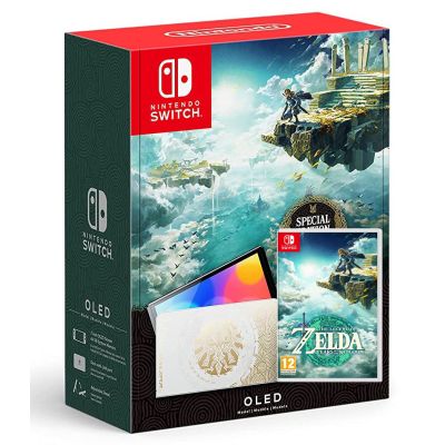 Nintendo Switch (OLED model) The Legend of Zelda: Tears of the Kingdom SE + Игра The Legend of Zelda: Tears of the Kingdom (русская версия)