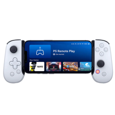 BACKBONE One Mobile Gaming Controller (iPhone Lightning PlayStation Edition White)