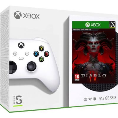 Microsoft Xbox Series S 512Gb + Diablo IV (русская версия)