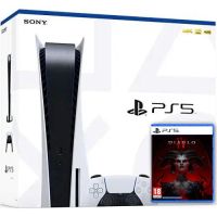 Sony PlayStation 5 White 825Gb + Diablo IV (русская версия)