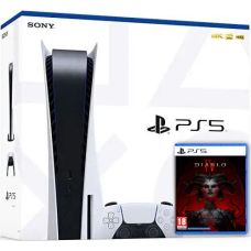 Sony PlayStation 5 White 825Gb + Diablo IV (російська версія)