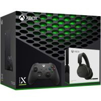 Microsoft Xbox Series X 1Tb + дод. Wireless Controller (Carbon Black) + Microsoft Official Xbox Wireless Headset