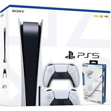 Sony PlayStation 5 White 825Gb + DualSense (White) + Зарядна станція Trust GXT251 Duo Charge Dock