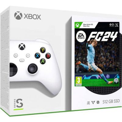Microsoft Xbox Series S 512Gb + EA SPORTS FC 24 (русская версия)