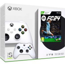 Microsoft Xbox Series S 512Gb + EA SPORTS FC 24 (русская версия) + доп. Геймпад Microsoft Xbox Series X, S (Robot White)
