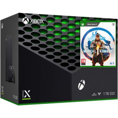 Microsoft Xbox Series X 1Tb + Mortal Kombat 1 (русские субтитры)