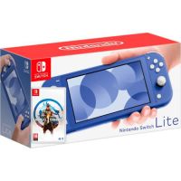 Nintendo Switch Lite Blue + Игра Mortal Kombat 1 (русские субтитры)
