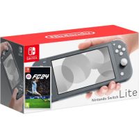 Nintendo Switch Lite Gray + Гра EA SPORTS FC 24 (російська версія)